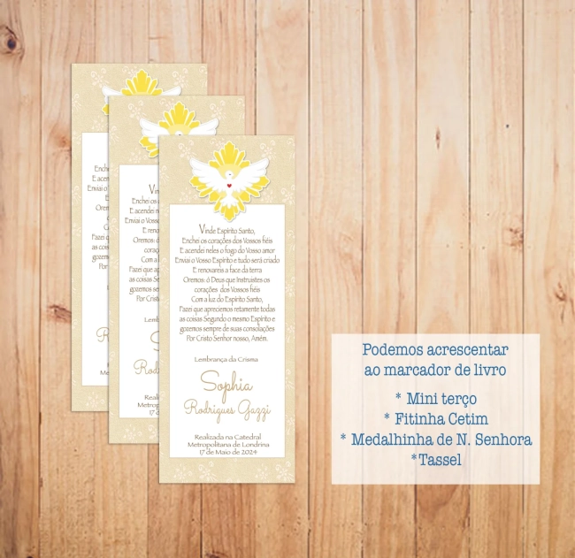 Marcador página de crisma