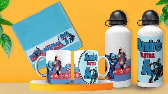 Garrafa Squeeze Personalizada