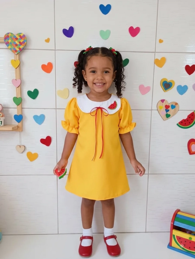 Vestido da Magali.