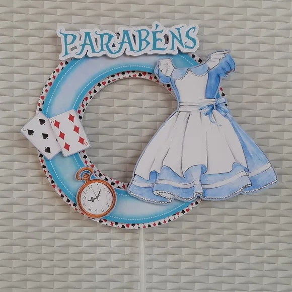 Topo de Bolo Personalizado