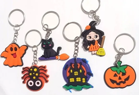 Chaveiro Halloween Emborrachados - 6 Unidades