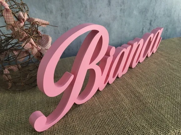 Letras de MDF -Nomes