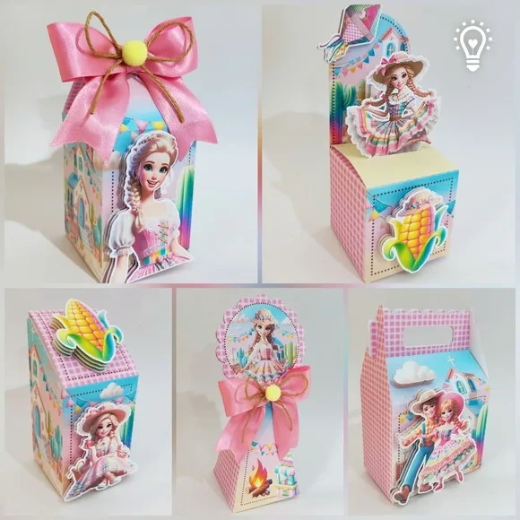 Kit 60 Lembrancinhas Barbie