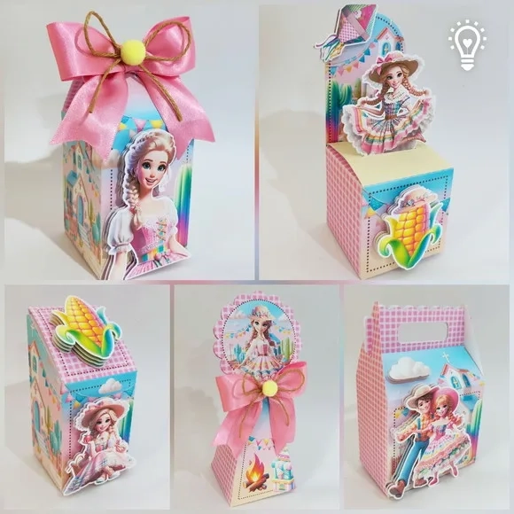 Kit 60 Lembrancinhas Barbie
