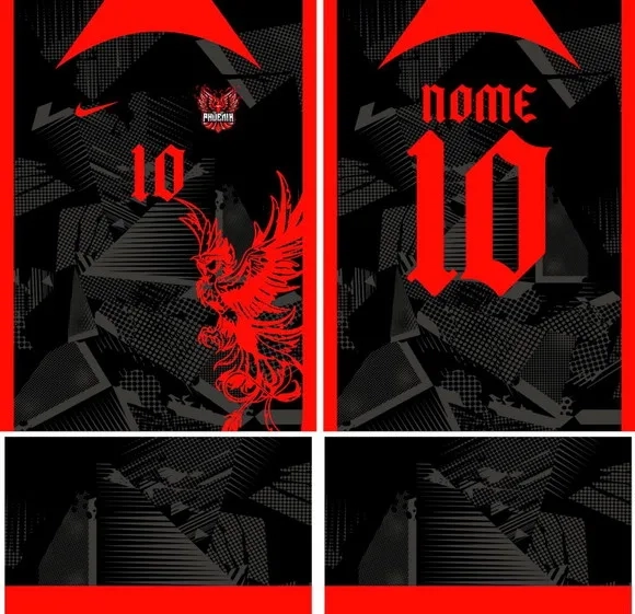 Arte Vetor Camisa Interclasse Fenix 409