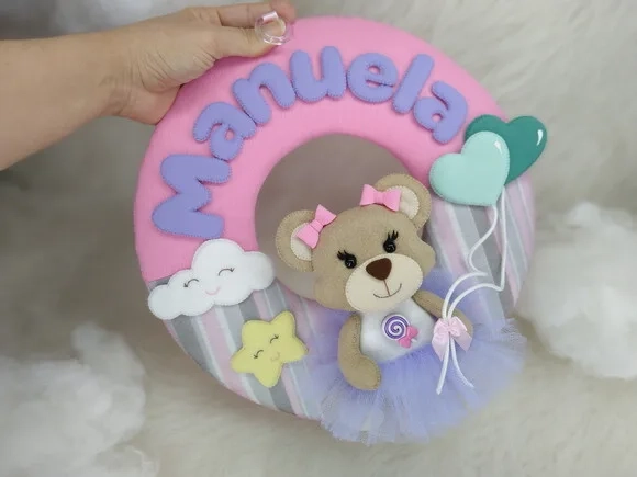 Porta Maternidade Urso* Chamar Chat