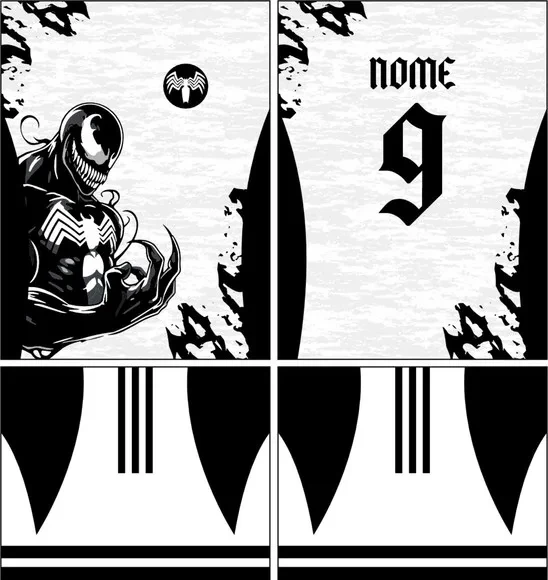Arte Vetor Camisa Interclasse Venom Mod-797