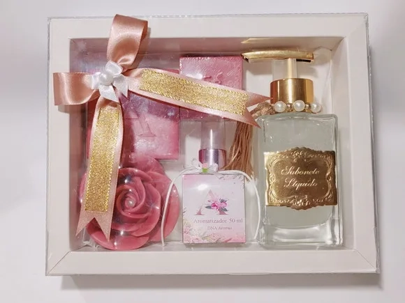 Presente Personalizado, Sabonete Líquido com Home Spray