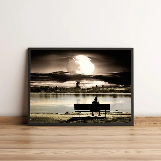 Quadro Cena Apocalíptica Contemplativa 26