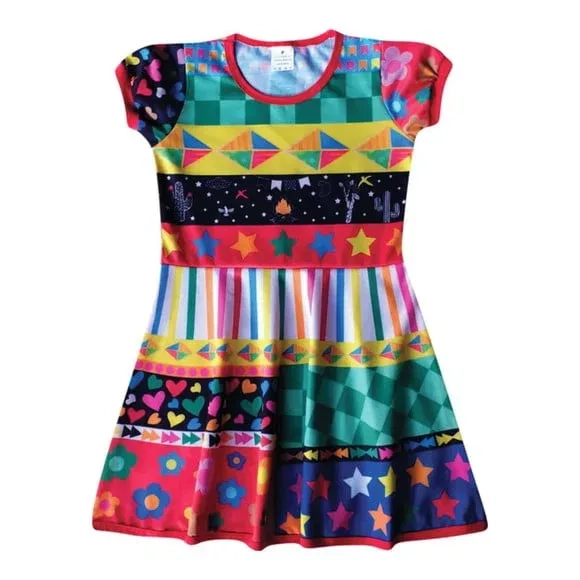Vestido Infantil Caipira Festa Junina
