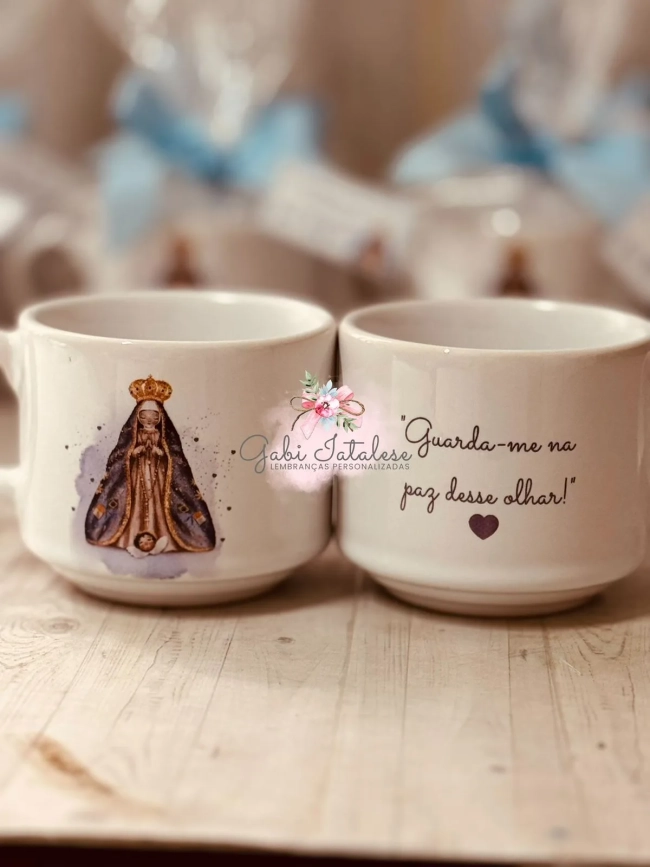 Xícara personalizada para BATIZADO