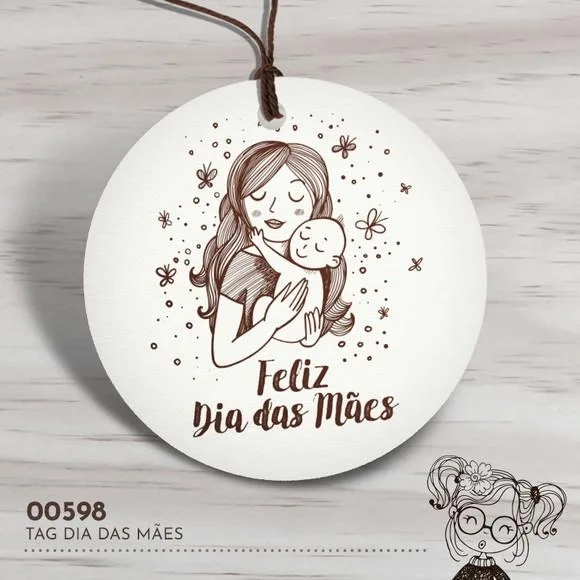 Tag Redonda Dia das Mães - 00598