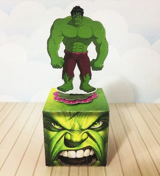 Kit 30 Lembrancinhas Hulk