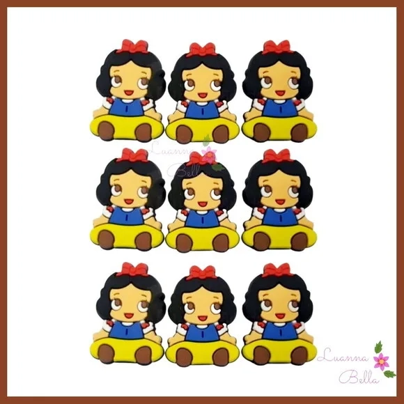 Aplique Emborrachado Branca Baby - pcts c/7 unds