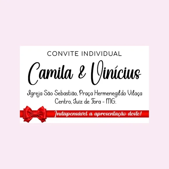 Convite Individual