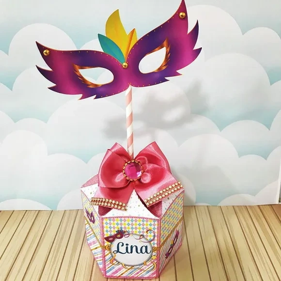 Kit 60 Lembrancinhas Carnaval
