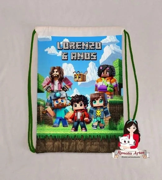 Mochila Minecraft Filme