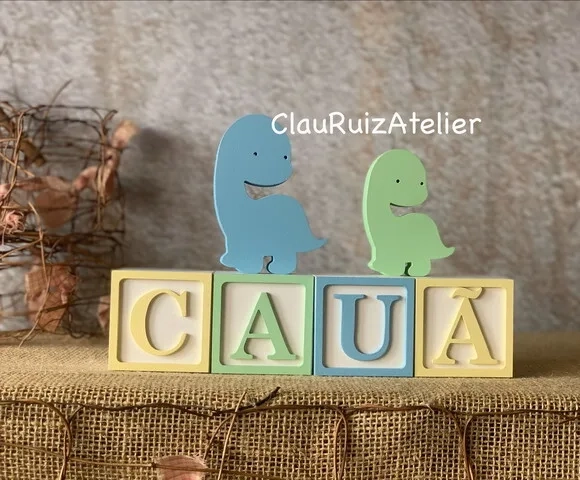 Cubos 6x6 + Dupla de Dinossauros