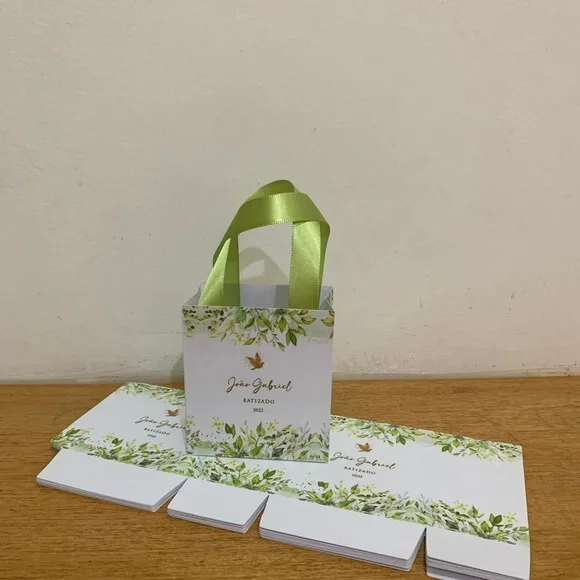 Sacolinha personalizada Batizado