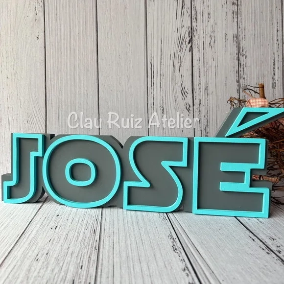 Letras Decorativas Personalizadas em MDF para Quarto de Bebê e Festas - Tema Star Wars