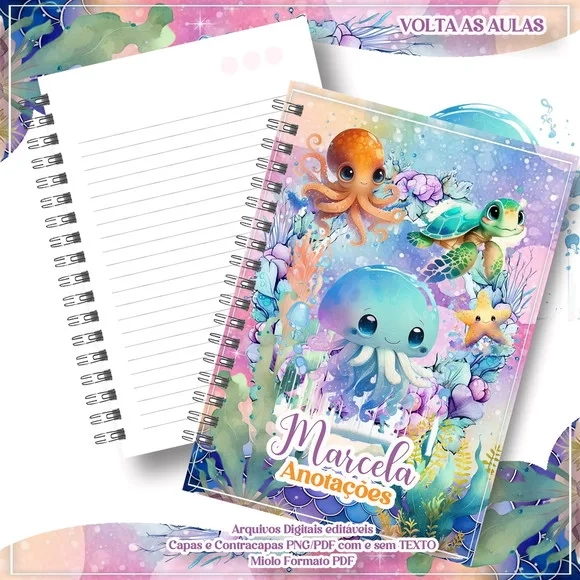Caderno ou Agenda Personalizada