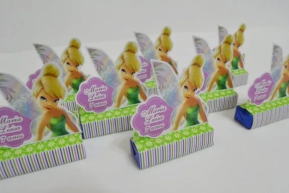 Kit Festa Tinker Bell Sininho - 50 Peças