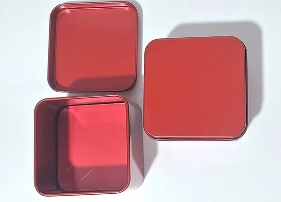 Lata de Metal para Lembrança Pacote com 4 Unidades