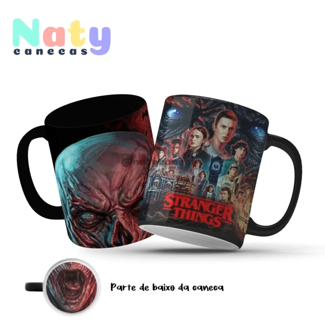 Caneca Personalizada  Bocão Stranger Things