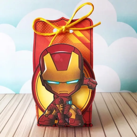 Kit 30 Lembrancinhas Homem de Ferro