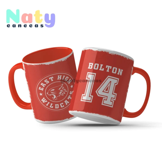 Caneca Personalizada High School Musical Personalize com Nome e Número