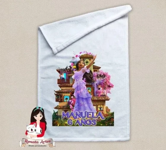 Toalhinha Personalizada Encanto Madrigal