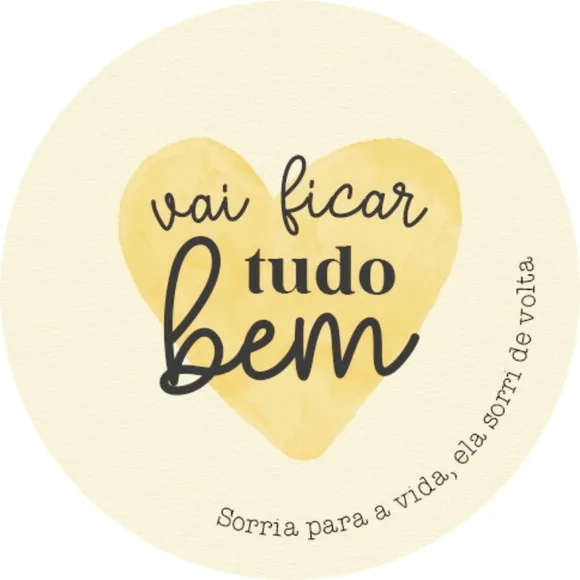 Chaveiro Plastificado Setembro Amarelo