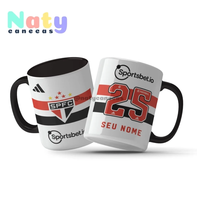 Caneca Personalizada Futebol São Paulo