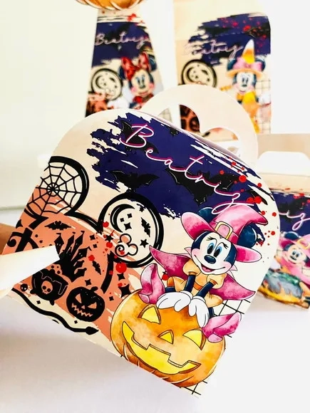 Kit 60 Lembrancinhas Minnie Halloween