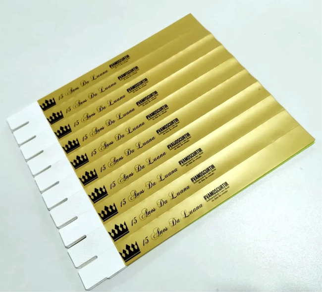 Pulseiras para Festas Personalizadas 50 unds