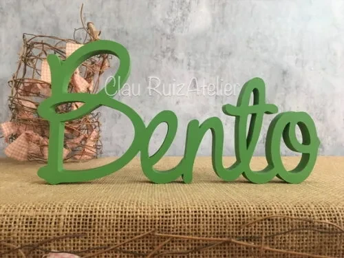 Letras Decorativas em mdf - Linha Cursiva