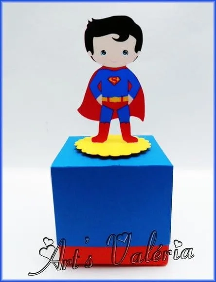 Caixinha Super Homem Cute