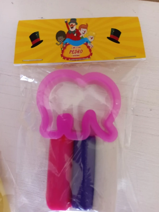 Kit Massinha de Modelar Mundo Bita para Lembrancinha