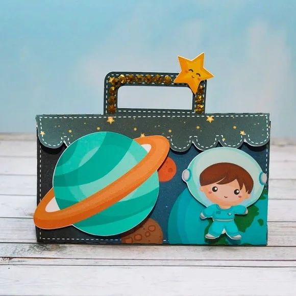 Kit 60 Lembrancinhas Astronauta