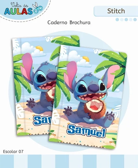 Caderno Brochurão Personalizado