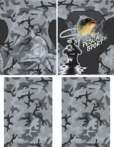 Arte Vetor Camisa Pesca-mod-0213