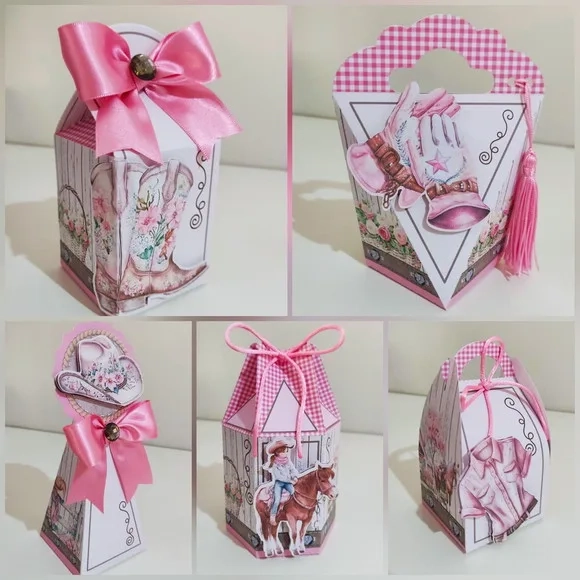 Kit 30 Lembrancinhas Cowgirl