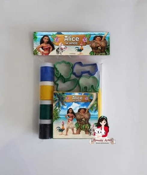 Kit Artes Personalizado Moana