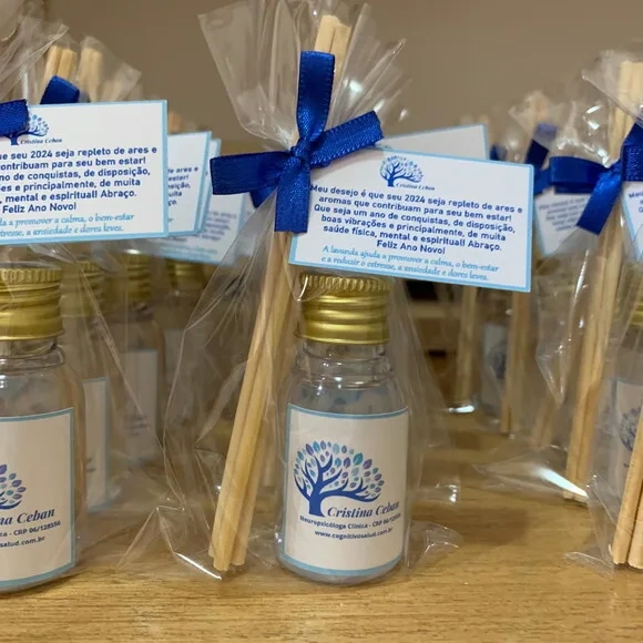 Brinde Psicologa Mini Aromatizador com Logo