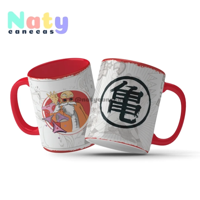 Caneca Personalizada  Dragon Ball Alça Color