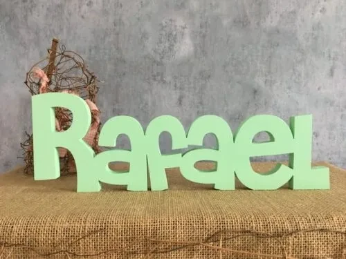 Letras de MDF -Nomes Linha CH