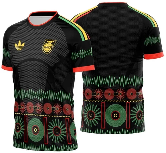 Arte Vetor Camisa Jamaica Visita 2026