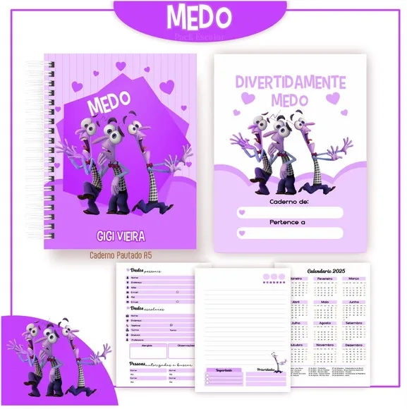 Caderno ou Agenda Personalizada