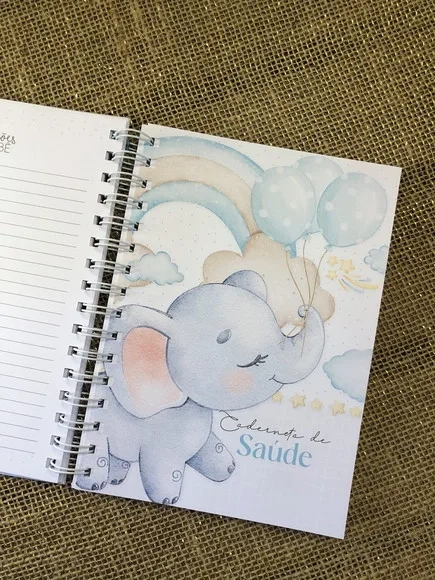 Caderneta de Saúde / Vacinação Personalizada - Elefante