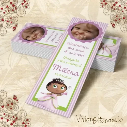 Marcador de Livro Princesa Ervilha - 00173
